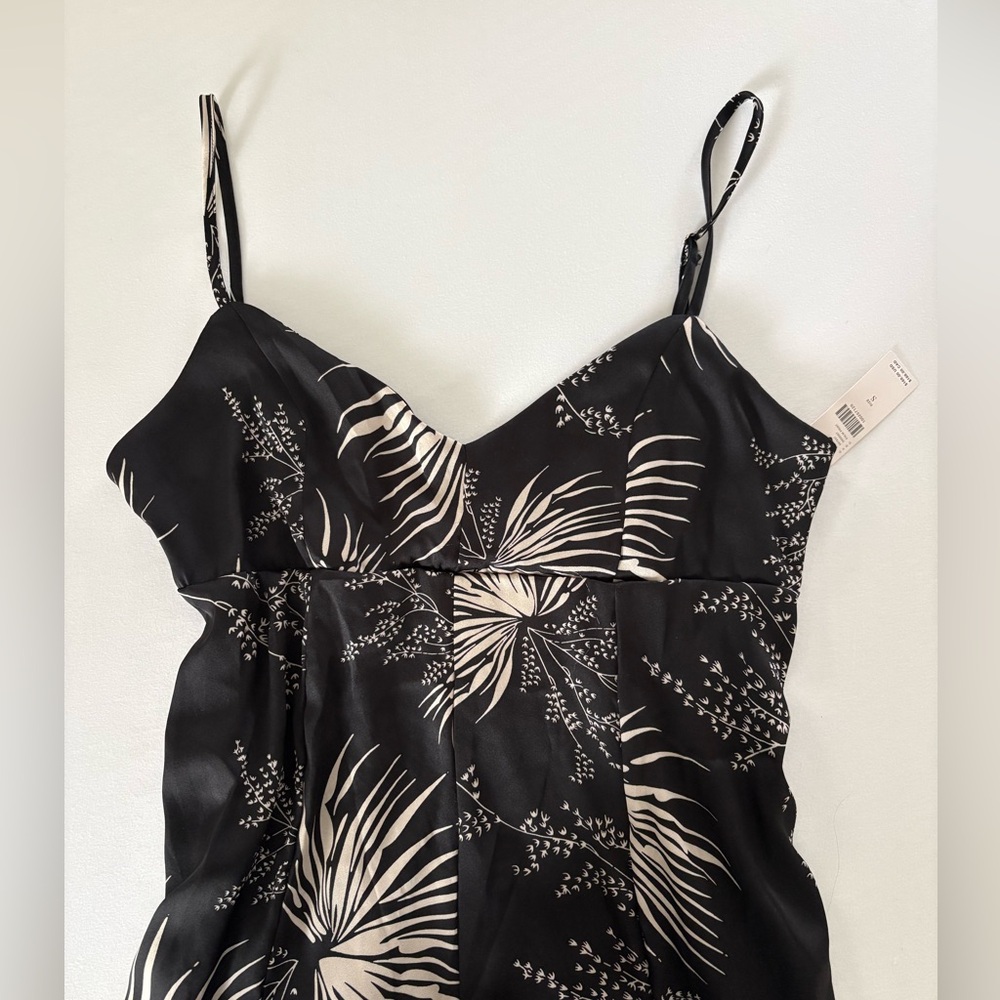NWT - Anthropologie Bishop + Young Wide Leg Jumpsuit in Palm Print - Picture 5 of 6